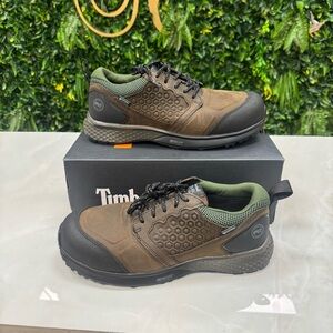 Timberland Men's Reaxion Composite Toe Waterproof Work Sneaker Men Size 10.5